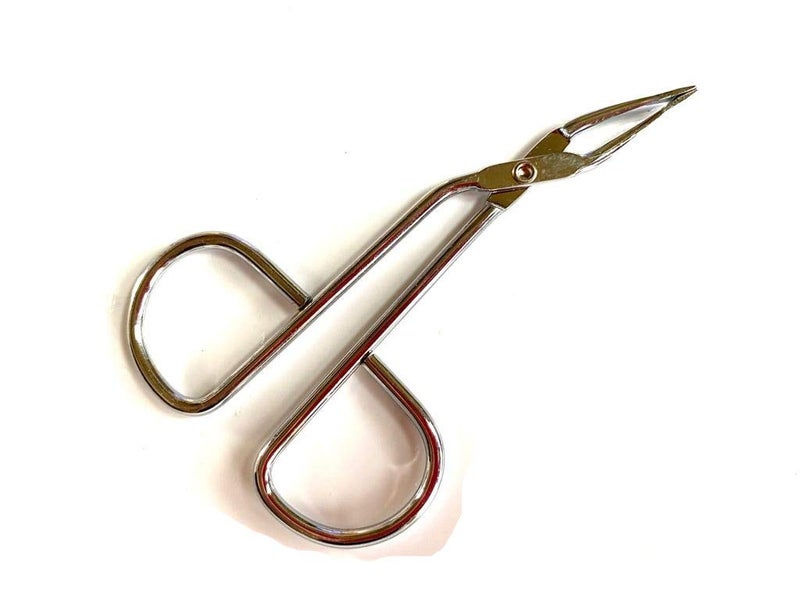 MedTool Eyebrow TweezersStainless Steel Scissors Shaped Eyebrow Straight Tip Tweezers Clip