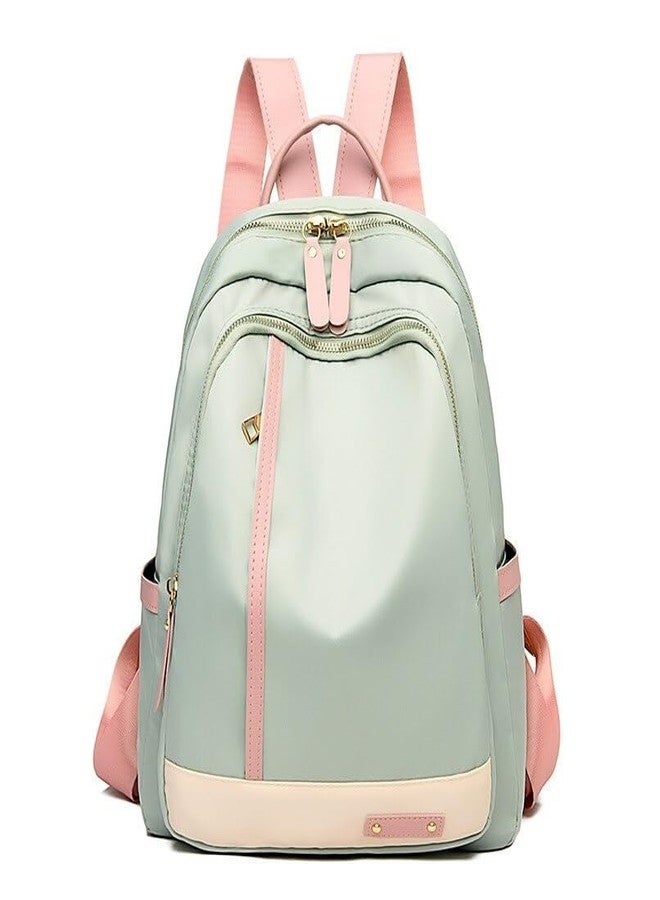 QBLYN Shoulder Bag for Women Stylish Backpacks Purse, European and American Trend Shopping Trip Three-Purpose Backpacks Anti-Theft Fashion Backpack Girls College Bags (Green) - Image 1