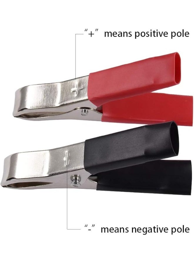 12V Car Battery Alligator Clamp to Cigarette Lighter Adapter - Heavy Duty Battery Clip Power Socket - Portable Converter for Car Appliances and Emergency Use. - Image 5