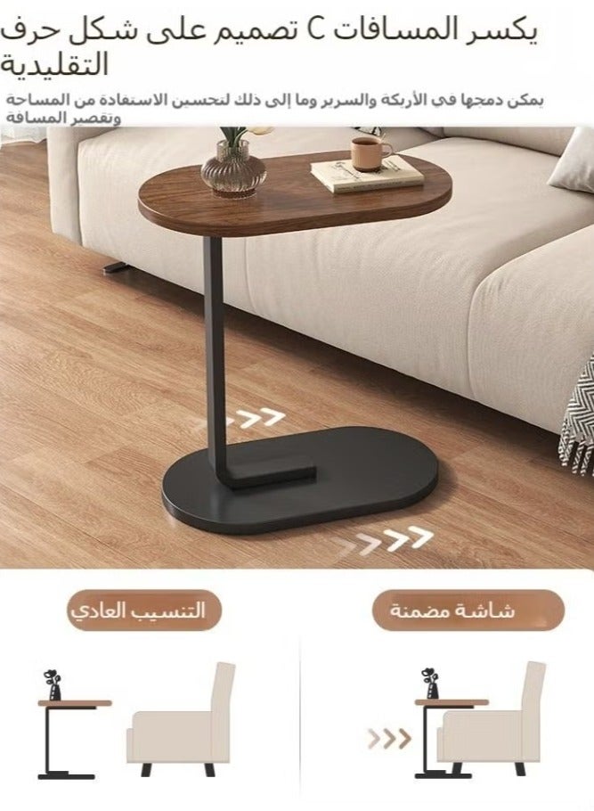 Generic Living room sofa coffee table Floor-to-ceiling balcony coffee table Simple storage mini table by the bedside  - Image 3