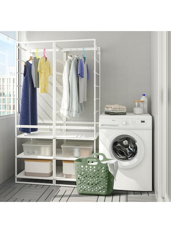 Zaboon Flexible laundry basket, green, 24 l - Image 3