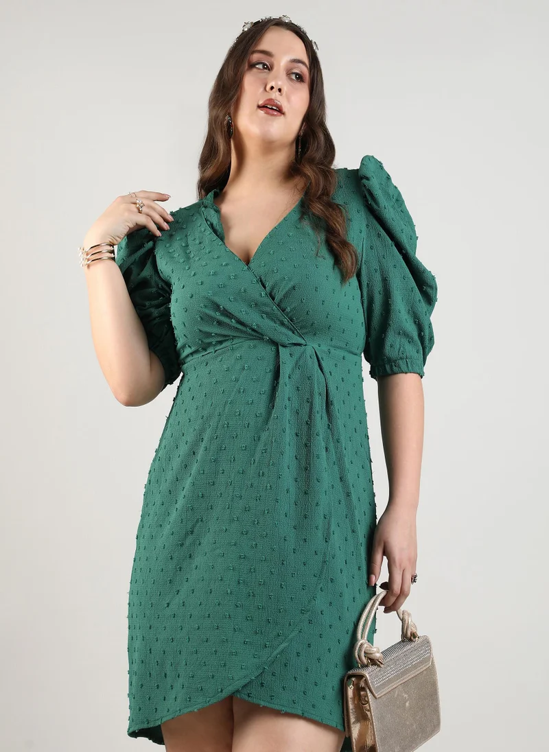 انستافاب بلس Self-Design Petal Dress