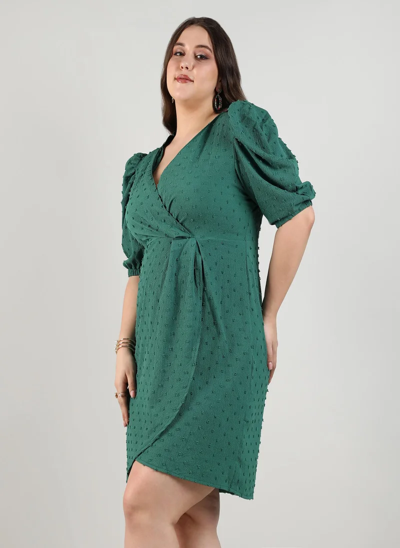 انستافاب بلس Self-Design Petal Dress