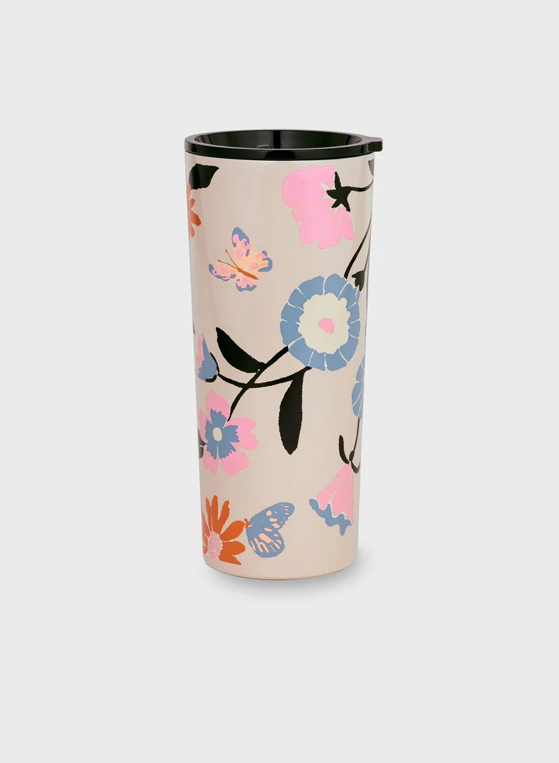 Kate Spade Floral Garden Stainless Steel Tumbler Flask