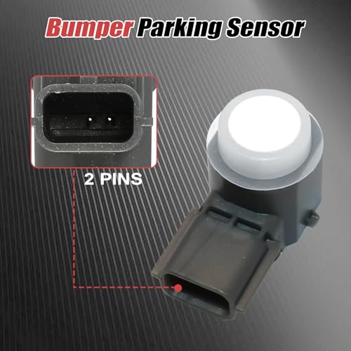 NLQR 284383SH0B Bumper Parking Sensor Fit for Nissan Maxima Titan Altima Pathfinder Fit for Infiniti Q50 Q60 Q70 Q70L QX50 QX60 QX80 2014-2018 284383TA2E 284384DA1D Backup Sensor Park Distance Sensor - Image 3