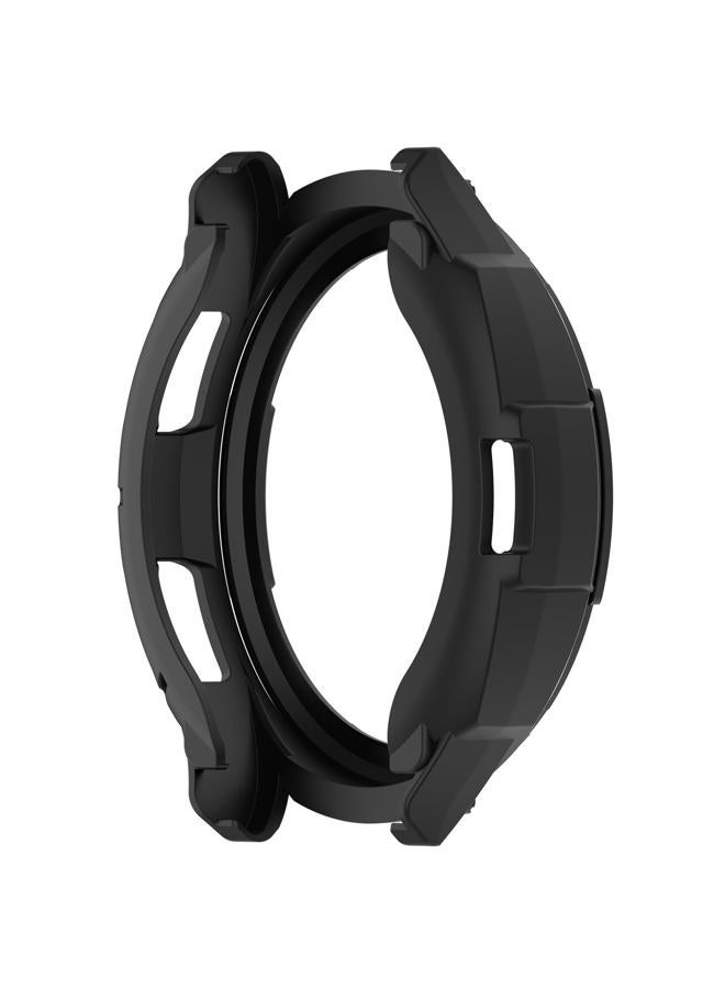 LOKEKE Compatible with Samsung Galaxy Watch 6 Classic 43mm Protective Case Cover, TPU Bezel Ring Protective Case Cover Shell Compatible with Samsung Galaxy Watch 6 Classic 43mm(TPU Black) - Image 3