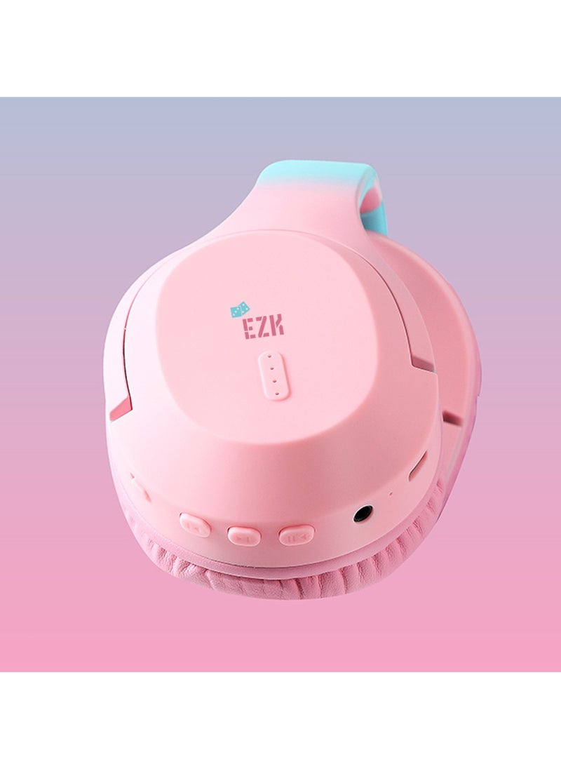 Eazy Kids - Eazy Kids Bluetooth 5.4 Wireless Headset - Pink - Image 1