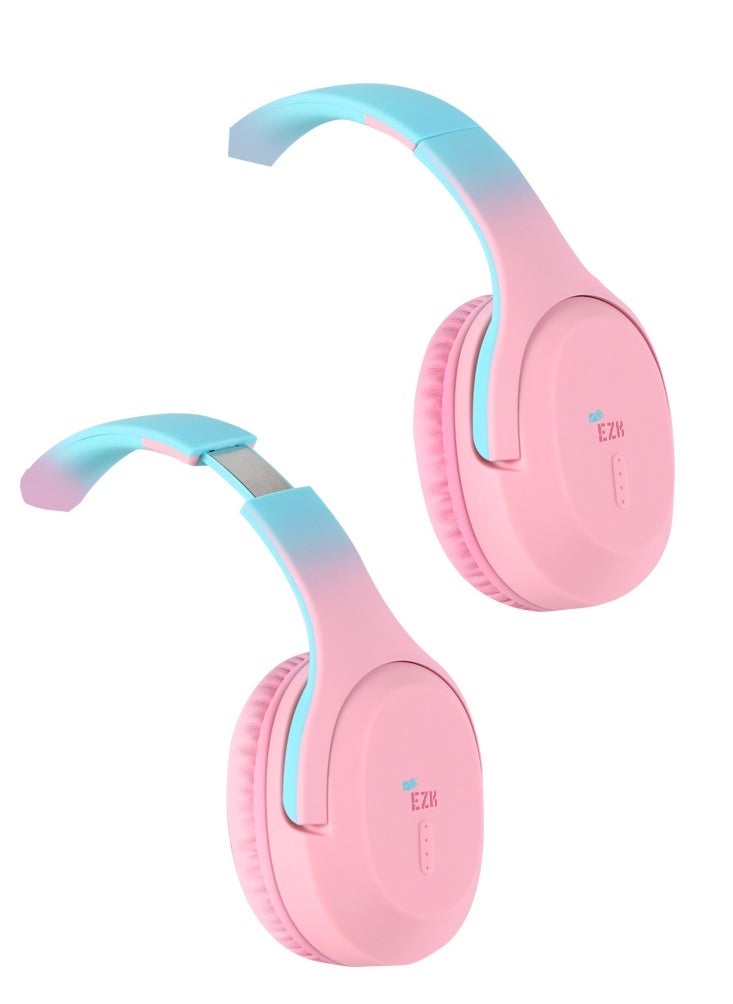 Eazy Kids - Eazy Kids Bluetooth 5.4 Wireless Headset - Pink - Image 1