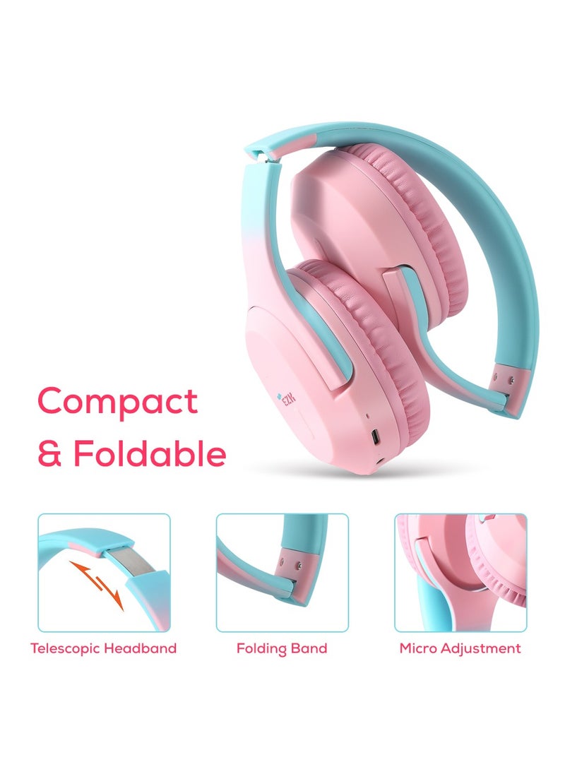Eazy Kids Eazy Kids Bluetooth 5.4 Wireless Headset - Pink  - Image 4