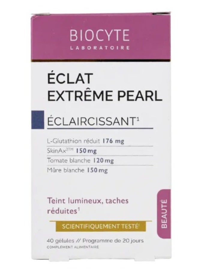 general biocyte eclat extreme pearl 40 cap