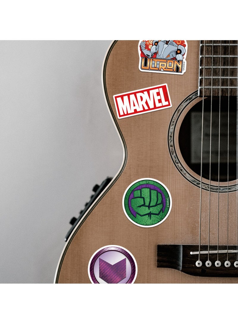 MARVEL 50-Piece The Avengers Anime Stickers Waterproof Cartoon Stickers - Image 5