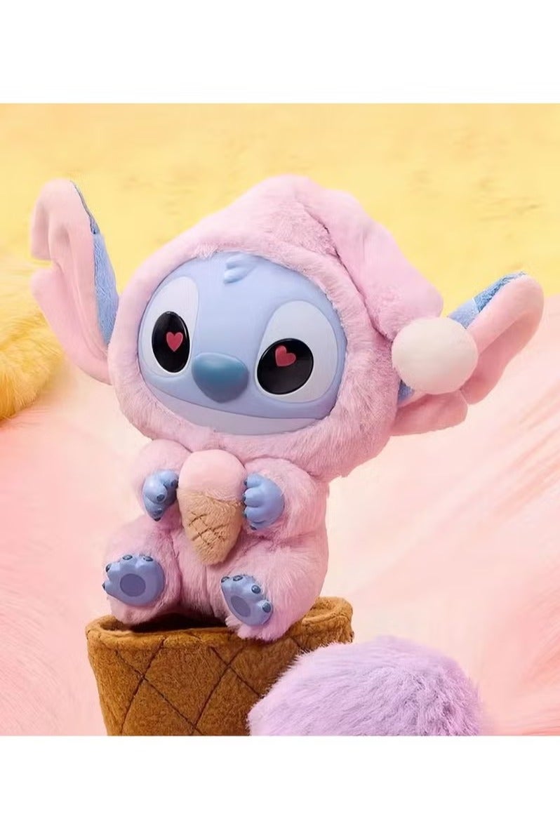 STITCH Authentic “Eat Something Before Sleep” Cute Vinyl Plush Toy Surprise Box – Blind Box Collectible - Image 3
