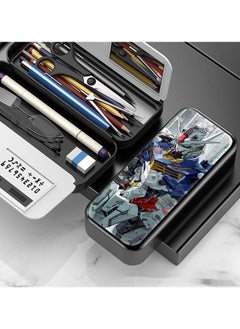 Anime Mobile Suit Gundam Multifunctional Pencil Case for Elementary and Middle School Students
