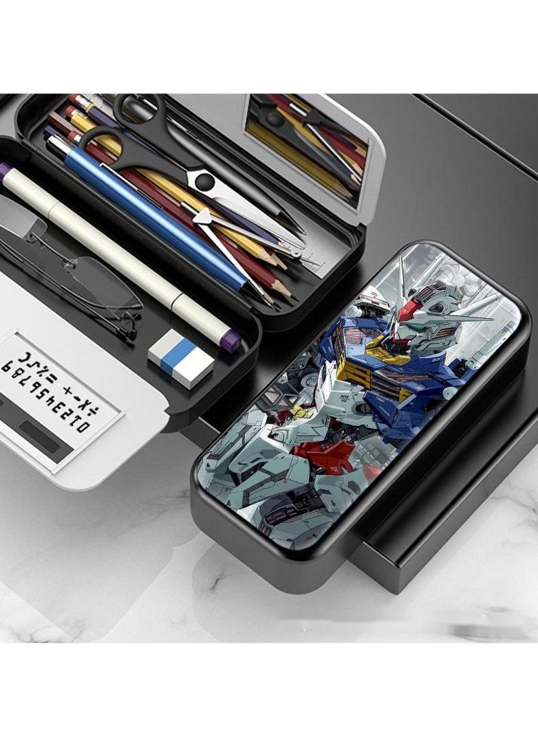 Generic - Anime Mobile Suit Gundam Multifunctional Pencil Case for Elementary and Middle School Students - Image 1