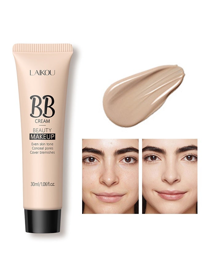 لايكو كريم BB ، مكياج الجمال ، لون البشرة المتساوي ، إخفاء المسام ، تغطية الشوائب ، # 240 طبيعي - Image 1