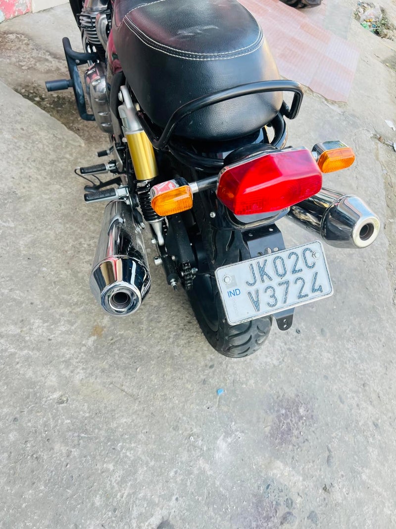 Milachin RE 350 Hunter Series Combo Tail Tidy, Disc Brake Oil Box Cover Cap,Headlight Grill/Jali, Ladies Footrest for 350 Hunter (Style-03) - Image 3