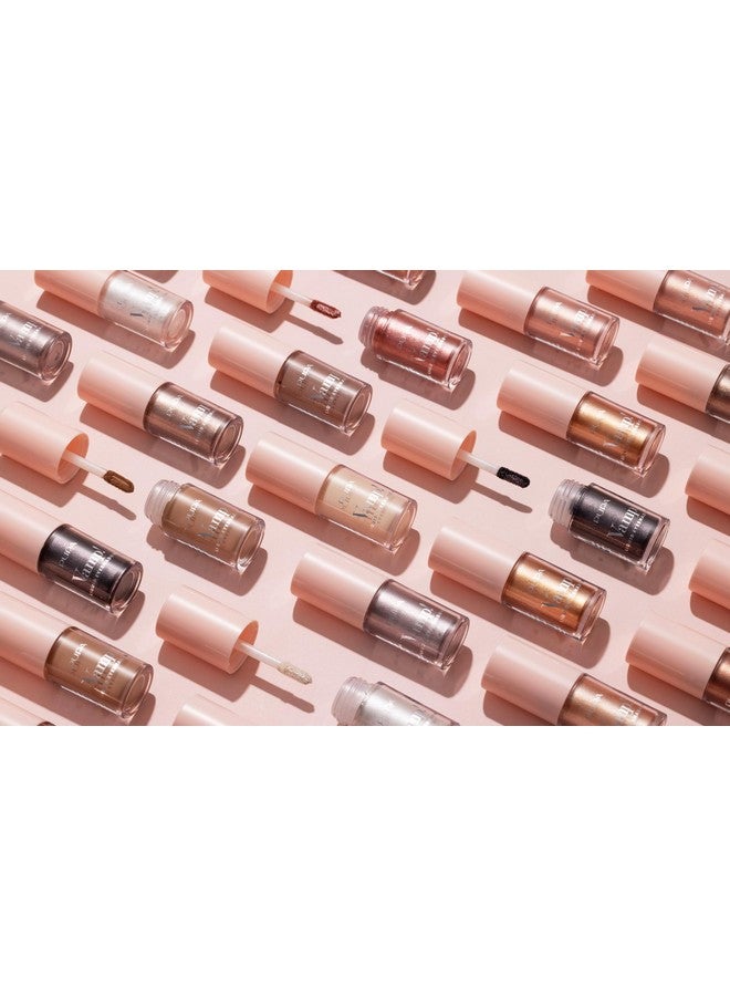 بوبا ظلال العيون السائلة Milano Vamp! - لمسة نهائية لامعة، شديدة الالتصاق، وخفيفة الوزن - تم اختبارها بواسطة أطباء العيون - 002 Golden Rose - 0.13 أونصة - Image 4