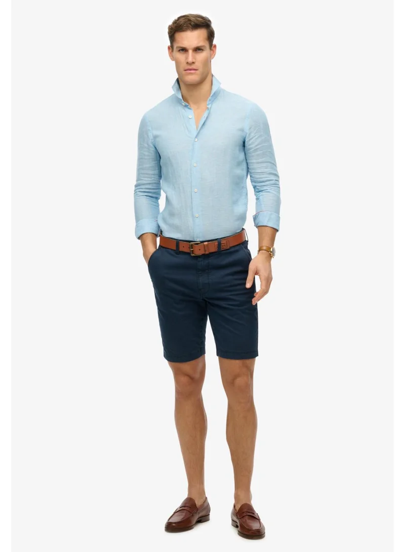 Superdry Vacation L/S Linen Shirt