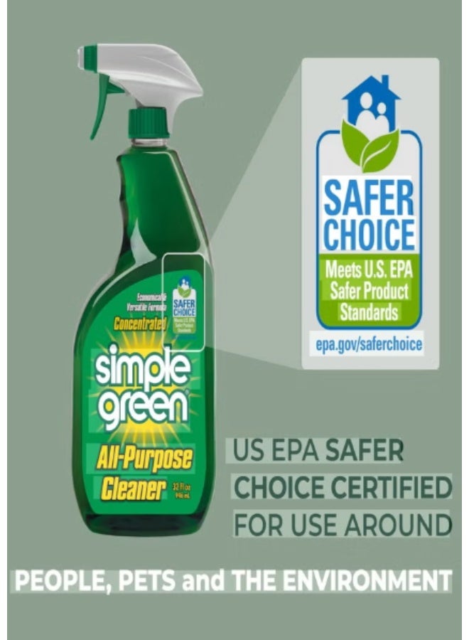 Simple Green All-Purpose Cleaner - Original Scent - 24 fl oz (710ml) | Concentrated Non-Toxic Formula - Image 3