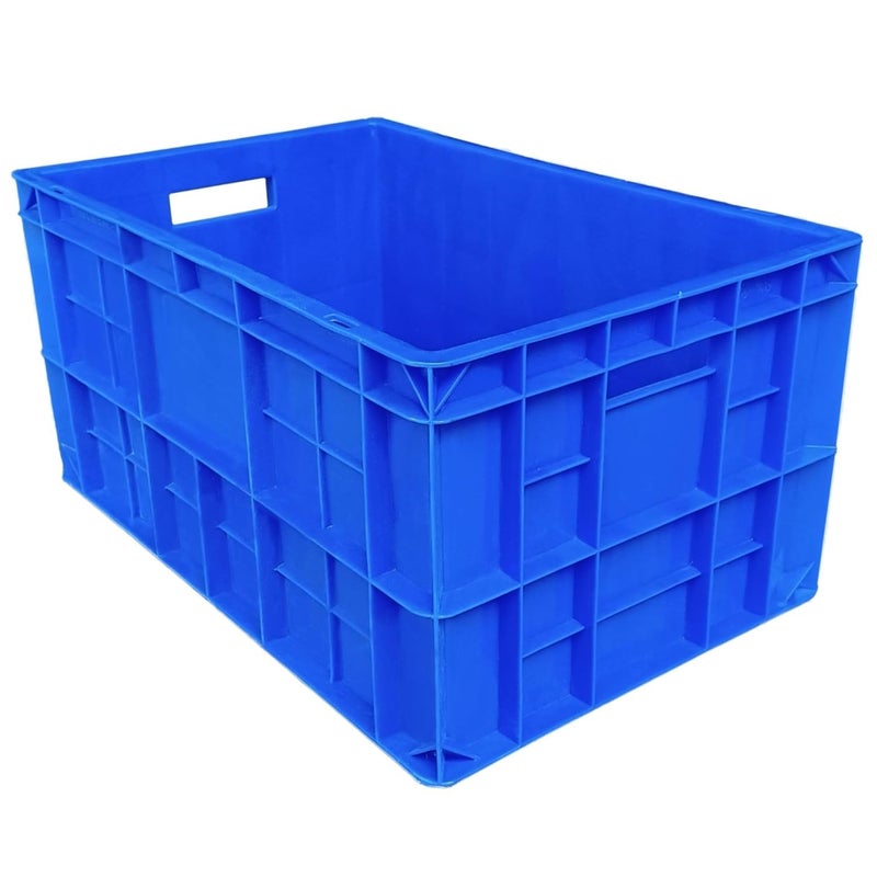 SINGHAL SINGHAL 50x3250x25 CM Multipurpose Storage Crates Heavy Duty Plastic Crate Crates for storage Shelf Basket Storage Bin for Vegetable Fruit Milk  - Image 2