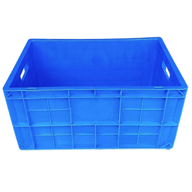 SINGHAL SINGHAL 50x3250x25 CM Multipurpose Storage Crates Heavy Duty Plastic Crate Crates for storage Shelf Basket Storage Bin for Vegetable Fruit Milk  - Image 3