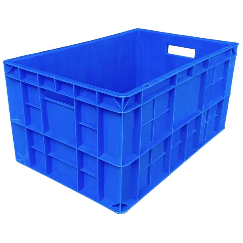 SINGHAL SINGHAL 50x3250x25 CM Multipurpose Storage Crates Heavy Duty Plastic Crate Crates for storage Shelf Basket Storage Bin for Vegetable Fruit Milk  - Image 1
