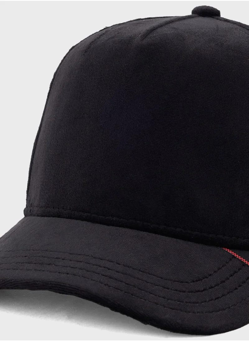 Goorin Bros. Velour Blank Curved Peak Cap