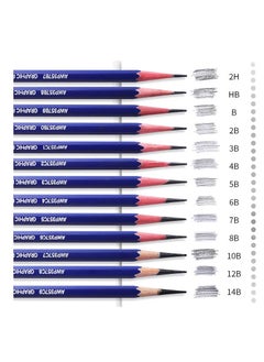 M&G M&G Chenguang 2H Hexagonal Wooden Pencil Art Exam Sketching Pencil - 1pcs - No:AWP357B7  - Image 2