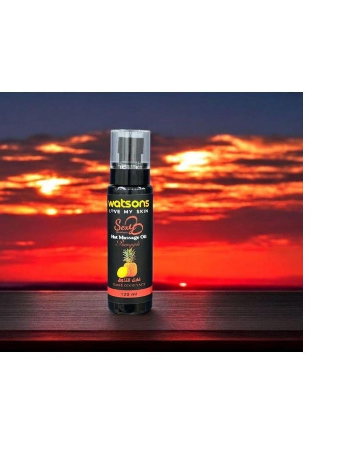 واتسونز زيت تدليك بالأناناس، 120 مل. - Image 3