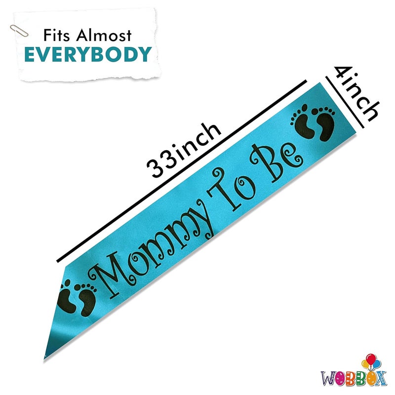 Wobbox Marathi Baby Shower Decoration Items| Baby Shower Ceremony Photo Booth Props for Photoshoot, Milestone Crad& Mom to Be Sash, Godh Bharai Ceremony Decoration Kit-(FP662) - Image 3