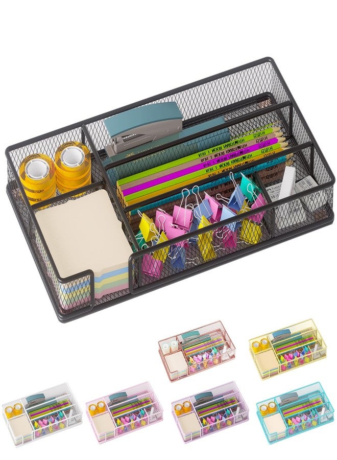 Becomrock Desk Drawer Organizer Tray, Mesh Desk Organizer, Office Drawer Organizer, Desk Accessories & Workspace Organizers, Suitable for Tools, Pencils, Office Supplies Storage(Black) - Image 1