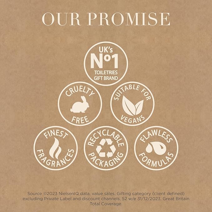 Baylis & Harding مجموعة هدايا بايليس هاردينغ من البرغموت والقنب وخشب الصندل essentials لمدة 7 أيام صديقة للنباتيين عبوة من 1 - Image 5