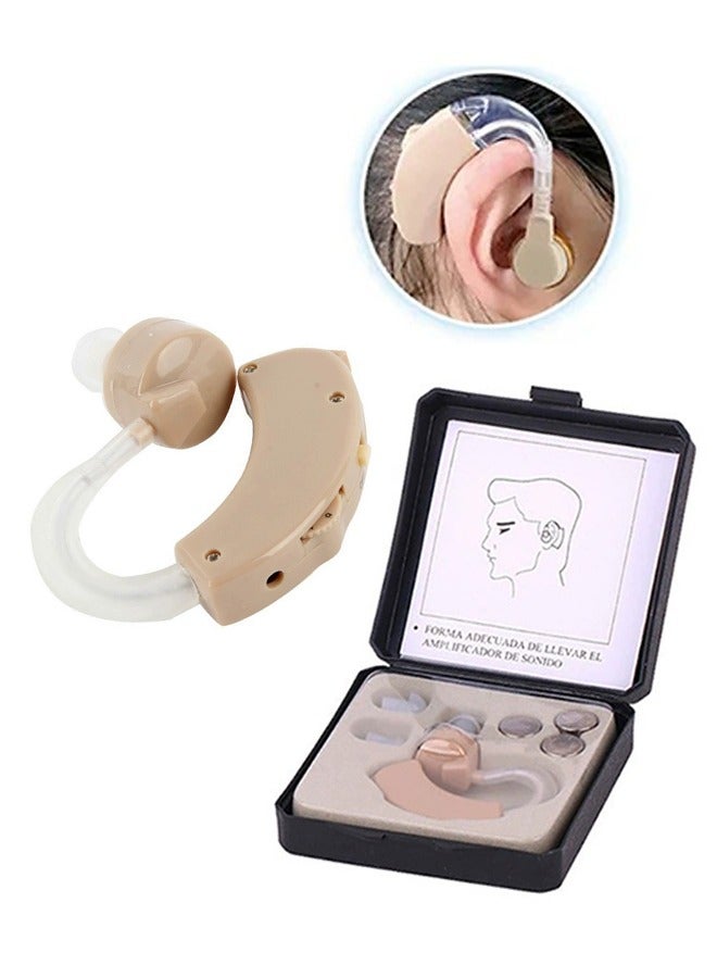 Hearing Aids for Elderly with Disabilities, Wireless Auxiliary Headphones Behind The Ear Hearing Aids - Image 1