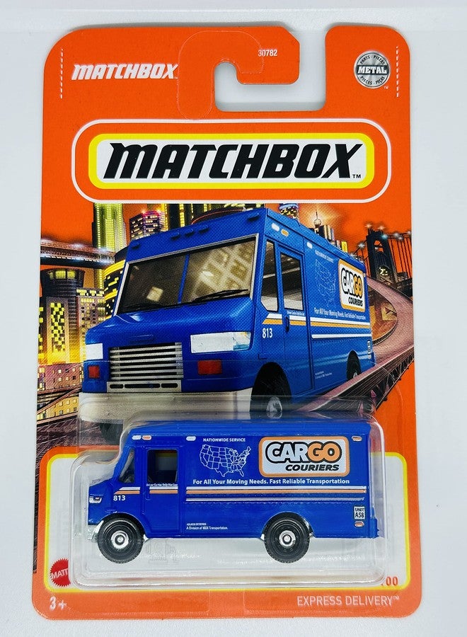 Hot Wheels Matchbox 2022 - Express DELIVERY - Cargo Couriers - Blue - 89/100 - Image 2