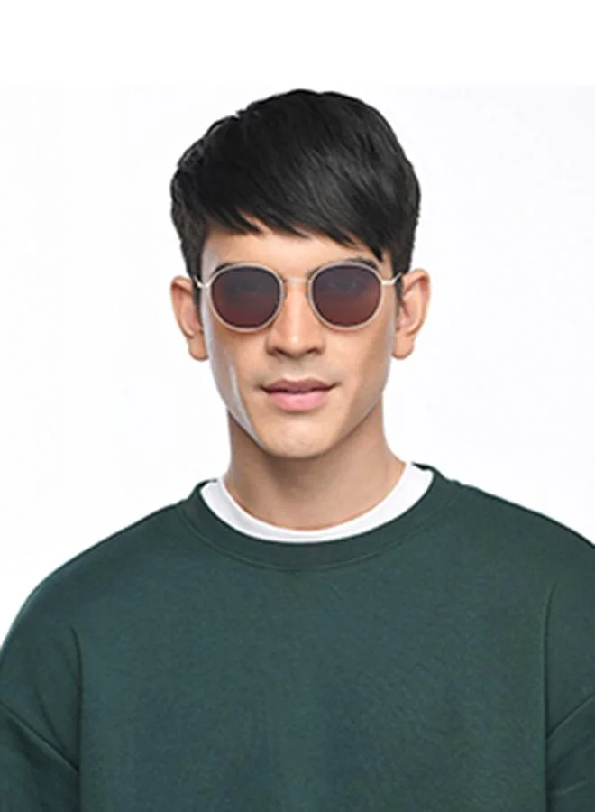 VINCENT CHASE Full Rim Round All-Time Hits Branded Latest And Stylish Sunglasses Polarized And 100% UV Protected Unisex Medium VC S13137