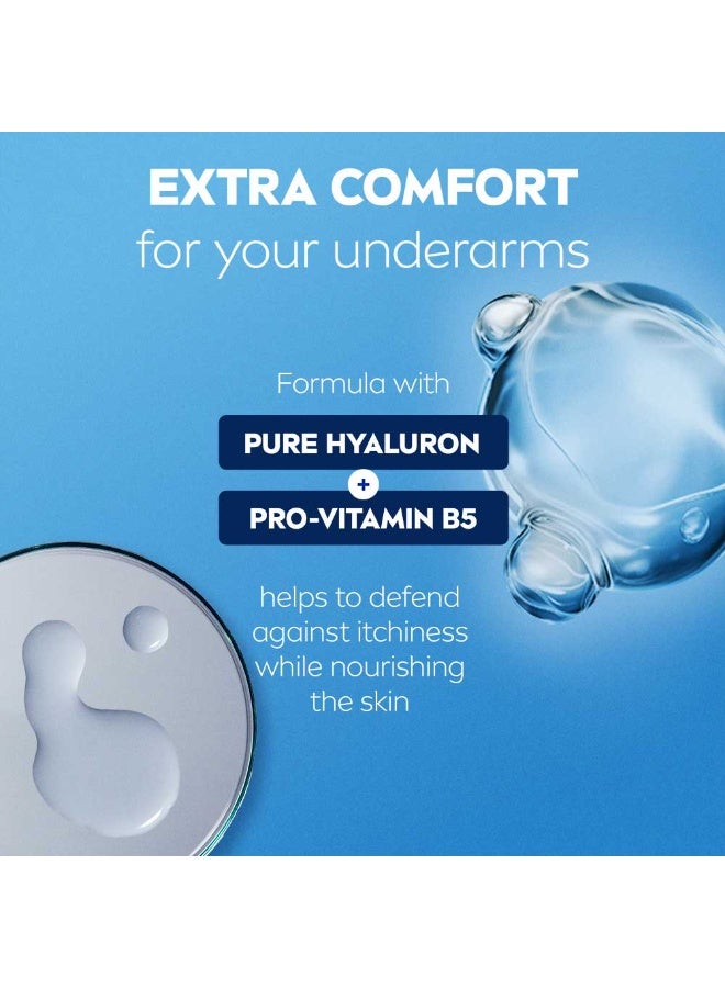 Nivea Men Derma Control Defend Extra Comfort Anti-Perspirant Roll-On With Pure Hyaluron 50ml - Image 3