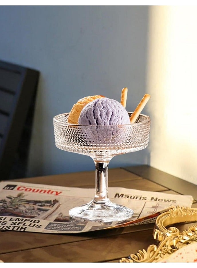 Two pieces of pure glass juice glasses - Image 2