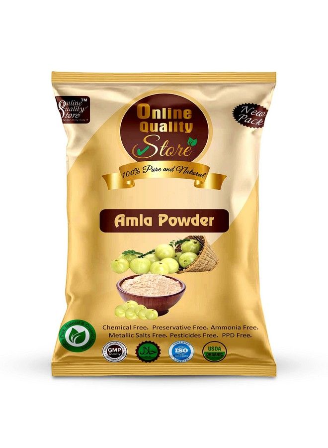 Online Quality Store ريثا (50 جرام) + أملا (50 جرام) + شيكاكاي (50 جرام) + حناء (50 جرام) مسحوق للشعر 200 جرام - Image 5