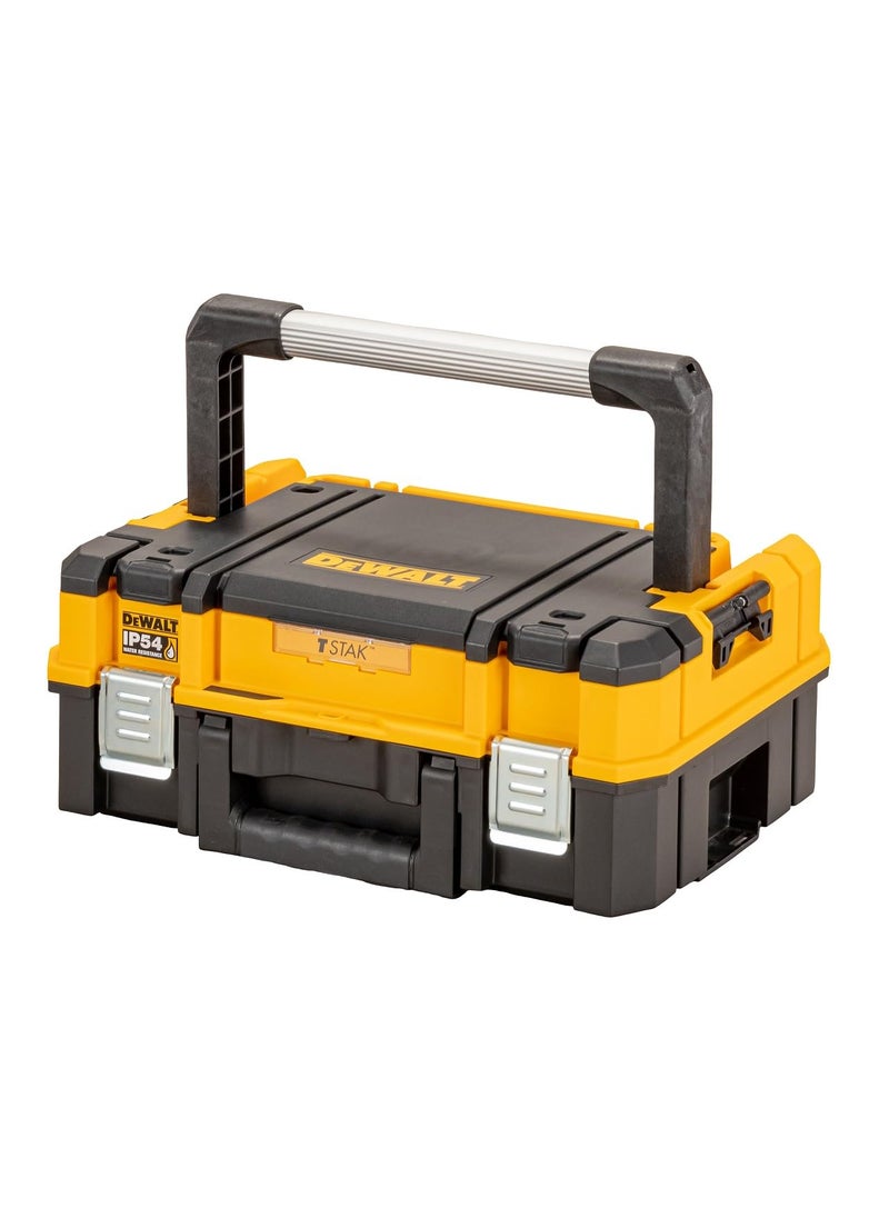 DEWALT DeWALT TSTAK DWST833441 Organizer Top Tool Box Storage Case Tool Box Urethane Foam Easy to Carry Long Handle Stacking Storage Screws Bits Accessories IP54 Dust Waterproof Design  - Image 1