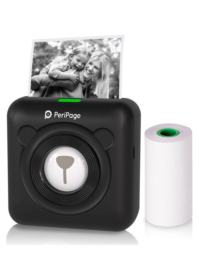 NIBEMINENT A6 Mini Pocket Printer Black - Image 5