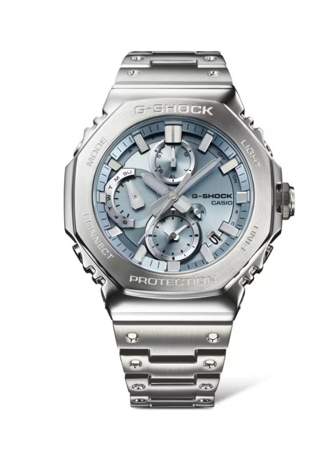 جي شوك ساعة جي-شوك ​​للرجال كرونوغراف تناظرية متينة تعمل بالطاقة الشمسية وقابلة للربط بالهاتف الذكي - GMC-B2100AD-2ADR - Image 5