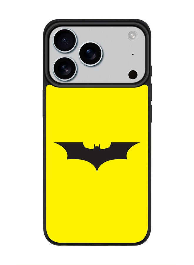 Stylizedd iPhone 17 Pro Case, [Compatible with MagSafe] Slim Magnetic cover Phone Case iPhone 17 Pro -Iconic Bat - Image 1