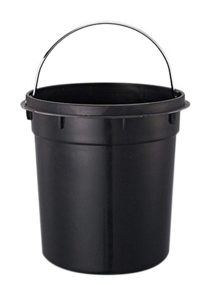 Turkish Stainless Steel Swing Lid Waste Bin with Foot Pedal and Plastic Inner for Easy Cleaning 5L - Image 4
