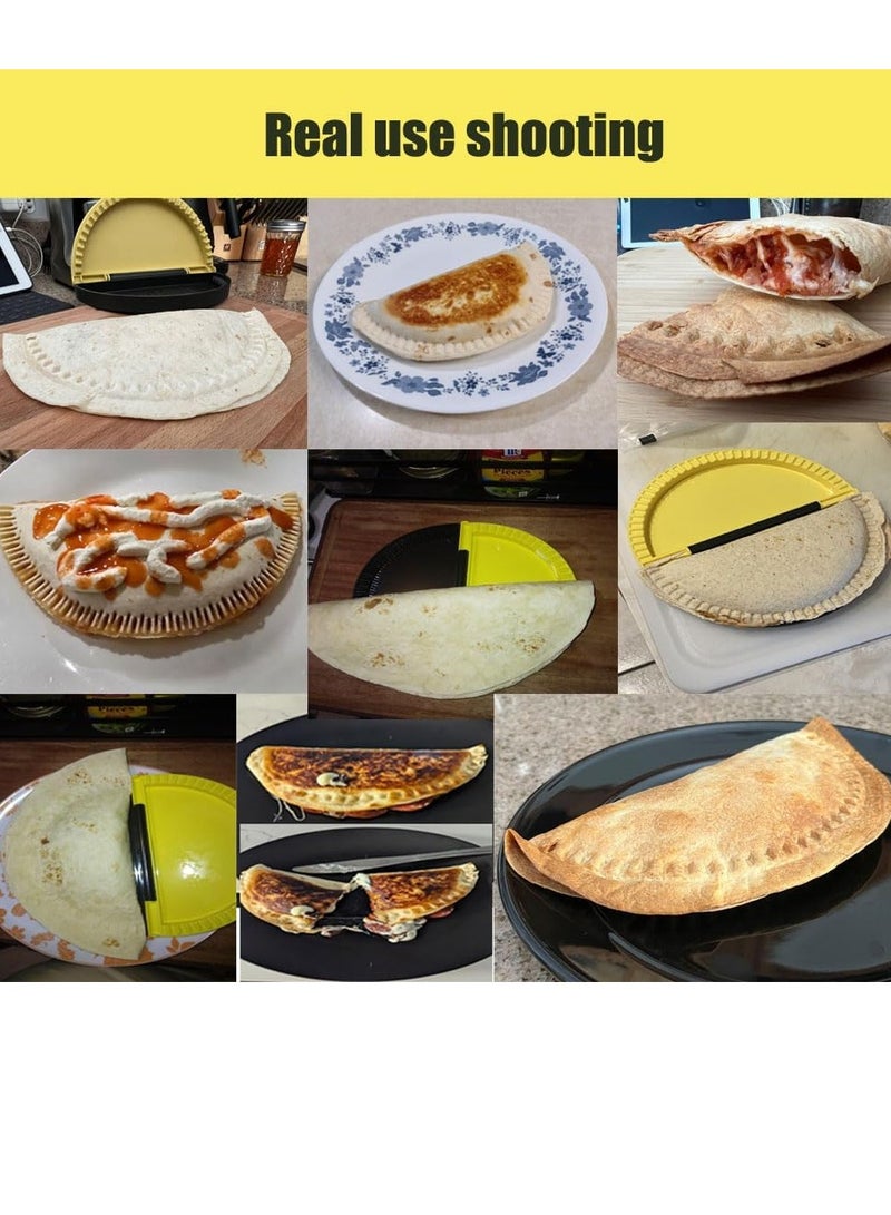 Burrito Size - Create Mess Free Burritos, Calzones, Quesadillas  More - Start Enjoying Tortillas Like You've Never seen Them Before - Tortilla Sealer - Image 5