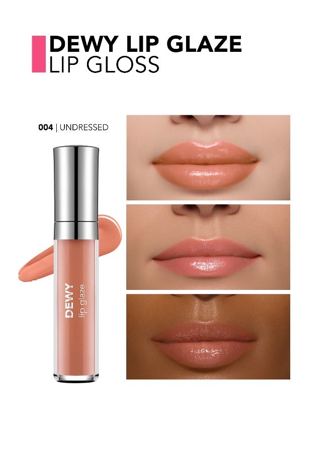 flormar Dewy Lip Glaze New - 004 Undressed - Image 5