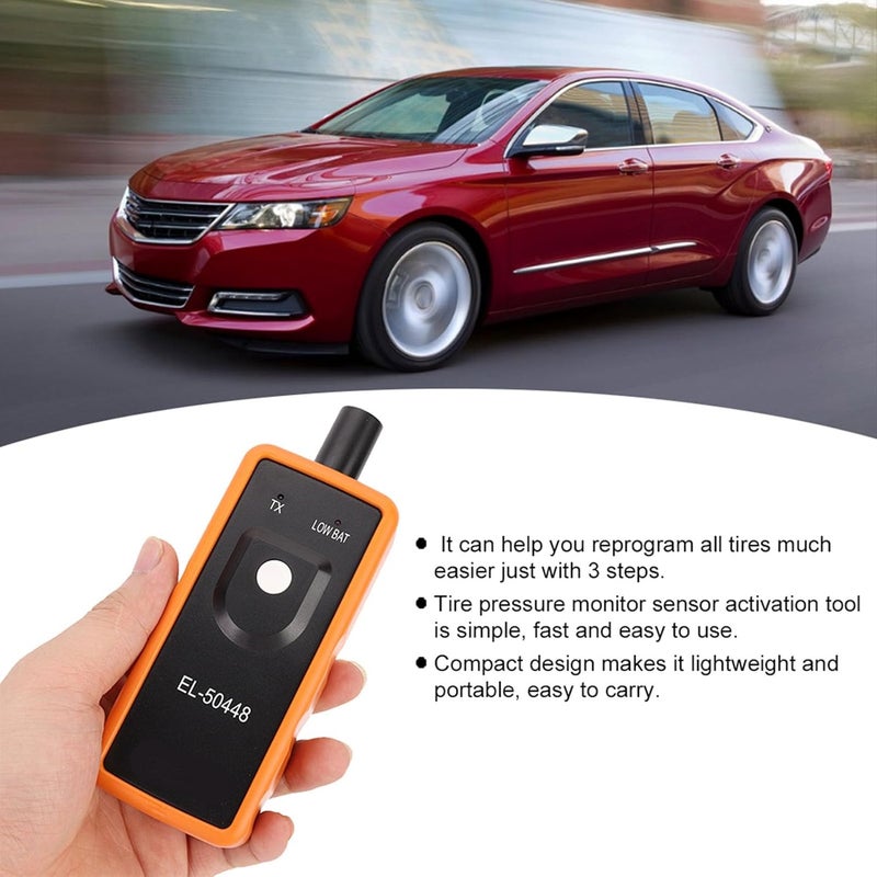 Upgraded simple practical design CCYLEZ TPMS Reset Activation Tool Conveniently Reads Sensor Info for Car Enthusiasts Easy Reprogramming for DIYers Wide usage compatibility - Image 2
