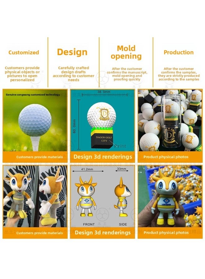 Creative Cartoon USB Flash Drive Custom Three-dimensional Cute Doll Gift USB Flash Drive Custom 3d Mini Shaped PVC Soft Rubber USB Flash Drive-Color:Cute Doll Gift U Disk-Capacity:64GB - Image 2