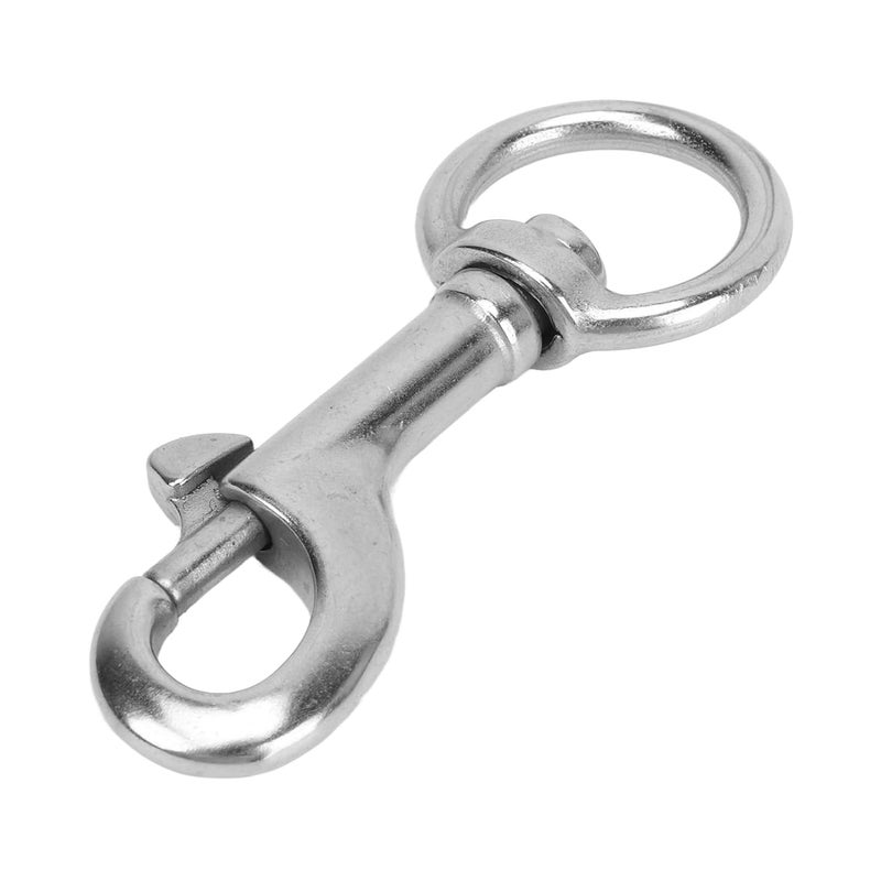316 Stainless Steel Swivel Eye Bolt Snap Hook For Scuba Diving Fishing Boating - Image 5
