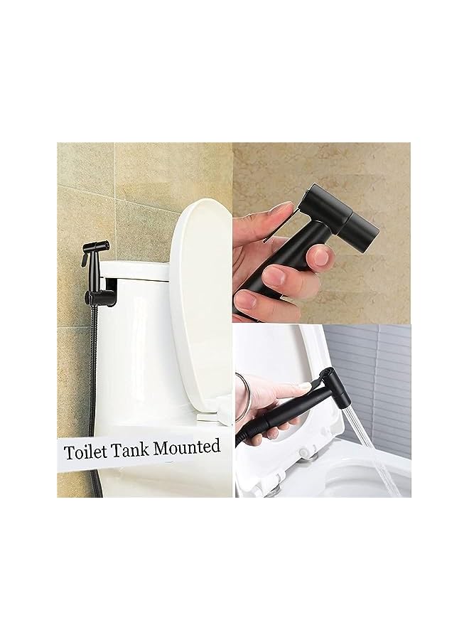The Bros Bidet Toilet Sprayer Head, Bidet Sprayer Cloth Bathroom Diaper Sprayer, Hand Held Stainless Steel Bidet Sprayer, Bidet Toilet Sprayer Heads for Kitchen Bathroom Shower Toilet Cleaning - Image 4