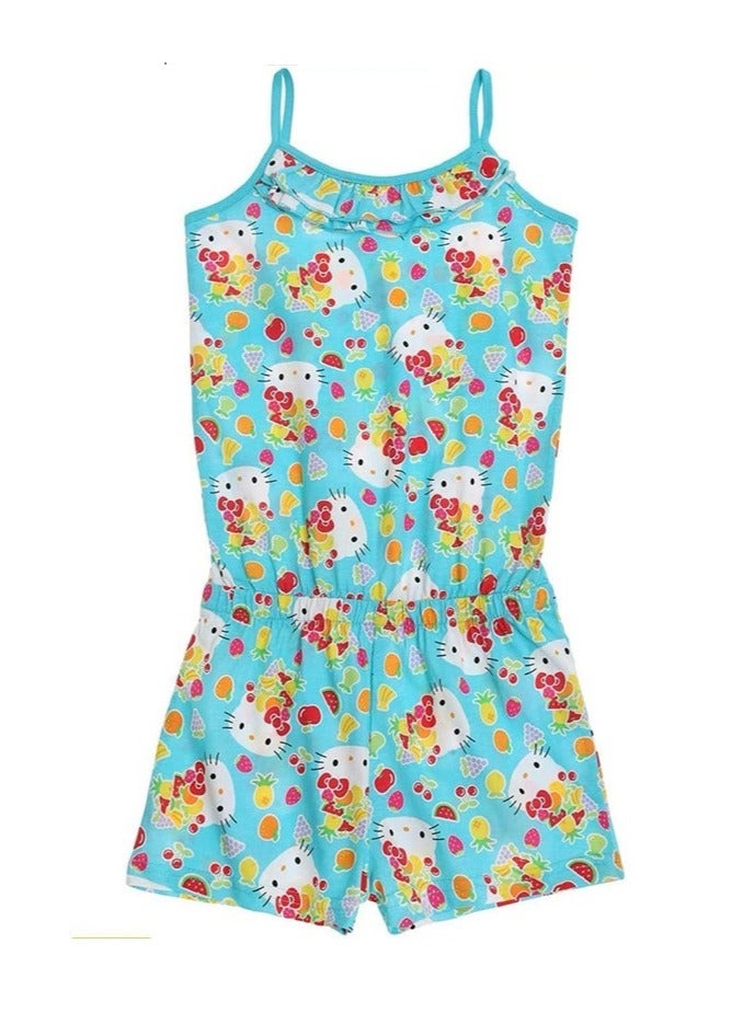 Hello Kitty Set Girl Set Overall Jumpsuit - Image 1